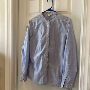 Boden | Virginie ruffle shirt. US size 12.